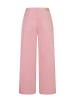 More & More verkürzte, weite Baumwoll-Stretch-Hose in new rose