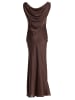 SWING Abendkleid in schoko - 0003