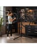 relaxdays Fahrrad-Montageständer in Schwarz - (B)101 x (H)160 x (T)82 cm
