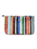 Oilily Pieternella stripe Kosmetiktasche 28 cm creme de menthe