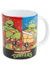 Teenage Mutant Ninja Turtles Teenage Mutant Ninja Turtles Tasse Kaffeetasse Kaffeebecher 320 ml in Mehrfarbig