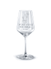 Mr. & Mrs. Panda Glas Rotwein Kaktus Sonne mit Spruch in Transparent