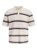 Jack & Jones Gestricktes Polo in Sea Salt