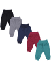 TupTam Baby Pumphose 5er Pack in grau/rot