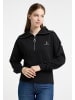 DreiMaster Maritim Oversized Sweatshirt in Schwarz