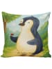 Mr. & Mrs. Panda Kopfkissen Pinguin Marienkäfer Design ohne Spruch in Weiß