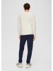 QS Strickpullover in 8000_helles beige