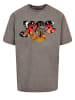 F4NT4STIC Oversize T-Shirt YES Ra Logo in Asphalt