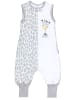 TupTam Winter Babyschlafsack mit Beinen 2,5 Tog in weiß/grau
