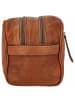 The Chesterfield Brand Stacey - Kulturbeutel Leder 24 cm (black) in cognac