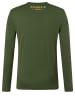 super.natural Merino Longsleeve in grün