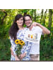 Mr. & Mrs. Panda Deko Schild Pinguin Lagerfeuer mit Spruch in Weiß