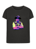 F4NT4STIC Box Tee TV Times Benny Hill In Character 1989 Pop Art in schwarz