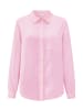 SASSYCLASSY Leinen Hemdbluse in Rosa