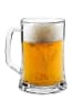 Mr. & Mrs. Panda Gravur Bierkrug Blume HageRundunge ohne Spruch in Transparent
