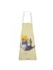Mr. & Mrs. Panda Backschürze Rabe Sombrero ohne Spruch in Gelb Pastell