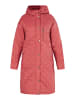 Usha Damen Leichter Steppmantel in Vintage Rot