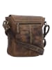 Greenburry Vintage Umhängetasche Leder 26 cm brown