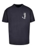 F4NT4STIC Heavy Oversize T-Shirt Ahoi Anker Knut & Jan Hamburg in marineblau