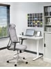 Beliani Bürostuhl PARTNER in Grau/Schwarz - (W) 50 x (H) 117 x (L) 66 cm