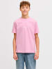 JACK & JONES Junior T-Shirt JJESOHO TEE S/S CREW NECK JNR in prism pink