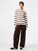 Pieces Langarmshirt in Coffee Quartz