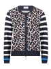 Betty Barclay Strick-Cardigan mit Aufdruck in Brown/Cream