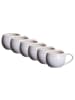 Butlers Espressotasse COTTAGE 6er-Set in Weiß