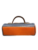 Viola Castellani Tasche mit Henkel in BLUE AND HONEY