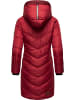 Marikoo Wintermantel Armasa in Dark Red