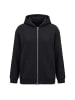 Ulla Popken Sweatjacke in schwarz