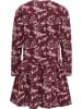 Hummel Kinder-Maxikleid "Hazel Dress Longsleeve" in Rot