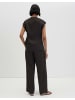 someday. Weite Leinenhose Cisilia in Dark Truffle