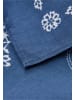 Camel Active Bandana aus reiner Baumwolle in Blau-Weiß