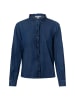 More & More Jeansbluse in dark stone
