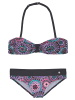 S. Oliver Bandeau-Bikini in bunt