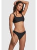 Urban Classics Urban Classics Damen Ladies Tanktop Bikini in black