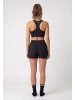 SNOCKS 2 in 1 Sport Shorts Damen 1 Stück in Schwarz