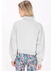 myMO ATHLSR Women Sweatshirt in light grey melange