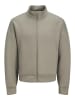 Jack & Jones Sweatshirt mit Reißverschluss in Silver Sage