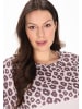 Usha Women Plus Size Longsleeve in multicolor coffee