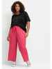 sheego Weite Joggpants in magenta