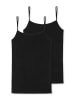 Schiesser Spaghettitop 95/5 in Schwarz