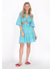 IZIA Women Skirt in aqua