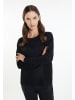 usha WHITE LABEL Damen Strickpullover in Schwarz