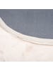 Pergamon Fellteppich Plush Rund in creme
