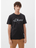 s.Oliver T-Shirt kurzarm in Schwarz