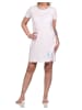 NORMANN Nachthemd halbarm Bigshirt Feder und Pfeil - 74878 in rosa