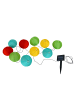 näve LED Lichterkette "PAPIERBALLON" in bunt - (L)225 cm x (B)15 cm x (H)15 cm