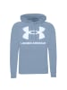 Under Armour Kapuzenpullover Rival Fleece Big Logo in hellblau